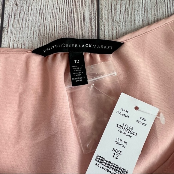 WHBM Ballerina Tassel Blouse 12 NWT - Picture 5 of 8